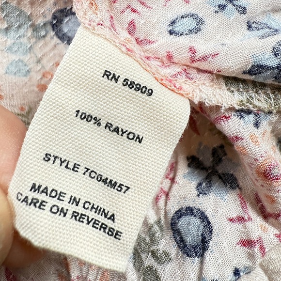 Chelsea & Violet Cold Shoulder Halter Midi Dress Women's S Peasant Cottagecore - Picture 9 of 11